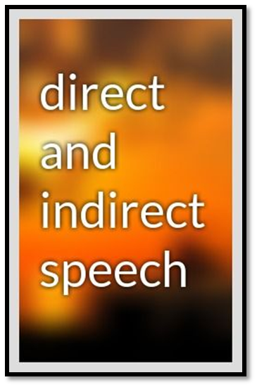 english-direct speech